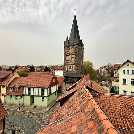 Ferienwohnung Unterm Schreckensturm Quedlinburg Exterior photo