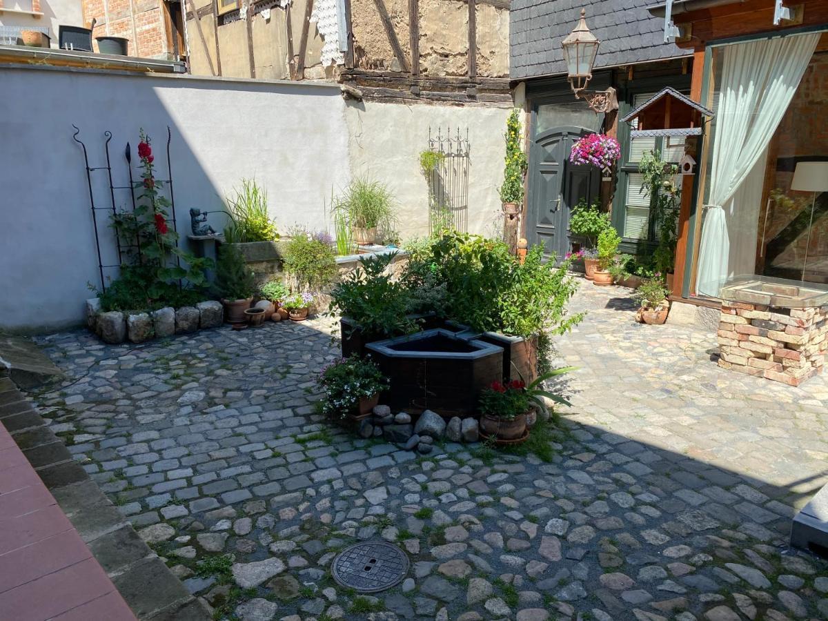 Ferienwohnung Unterm Schreckensturm Quedlinburg Exterior photo