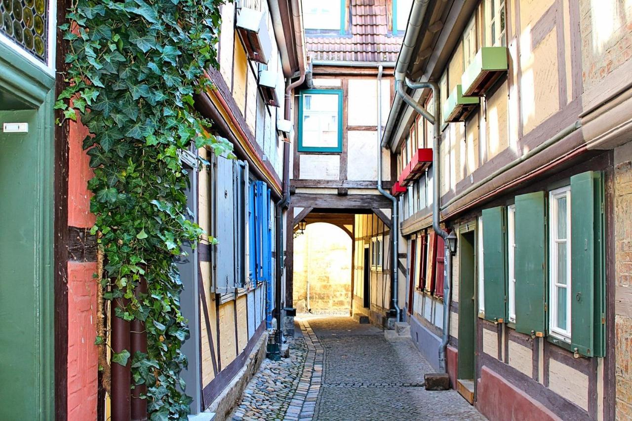 Ferienwohnung Unterm Schreckensturm Quedlinburg Exterior photo