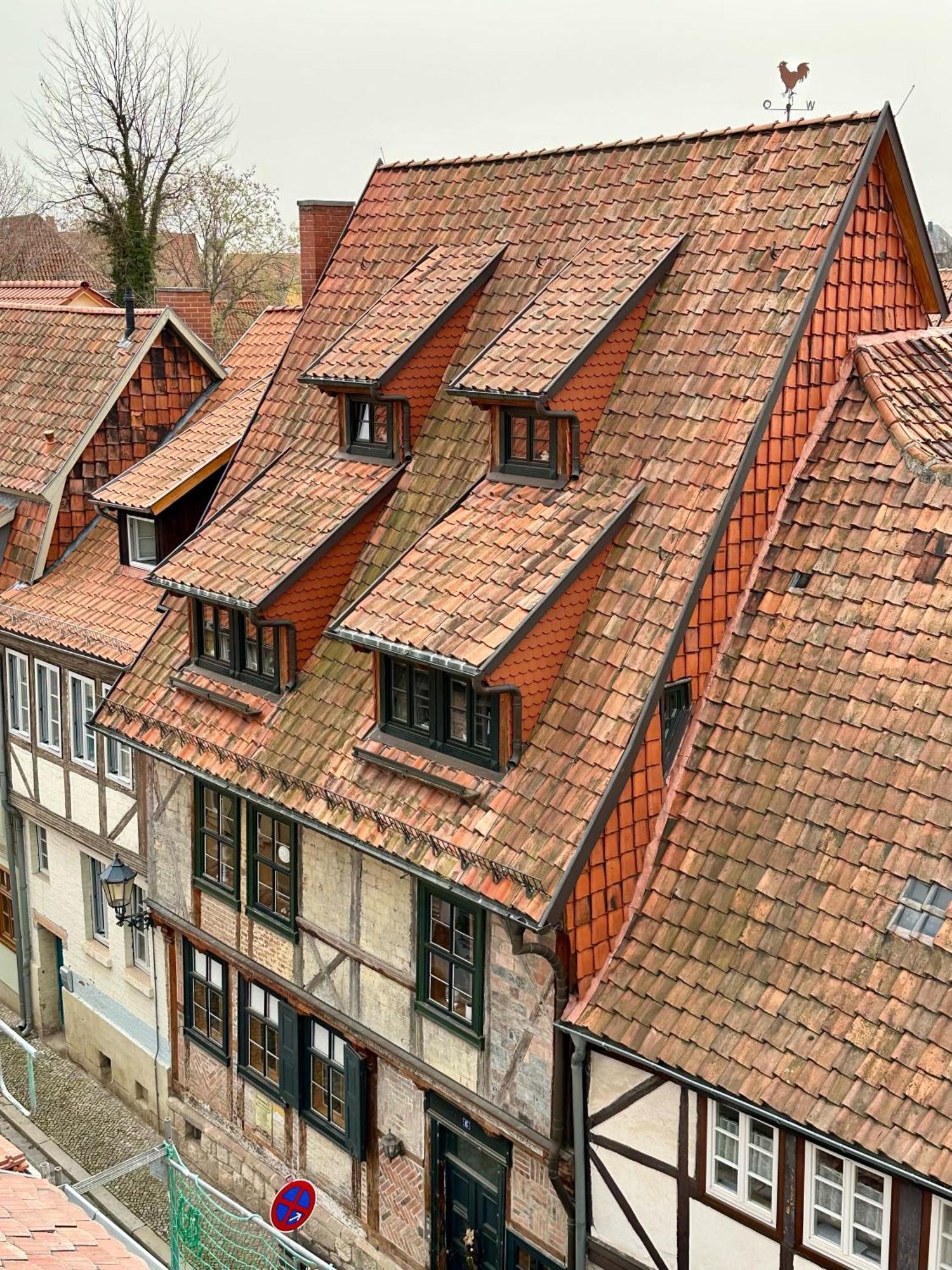 Ferienwohnung Unterm Schreckensturm Quedlinburg Exterior photo