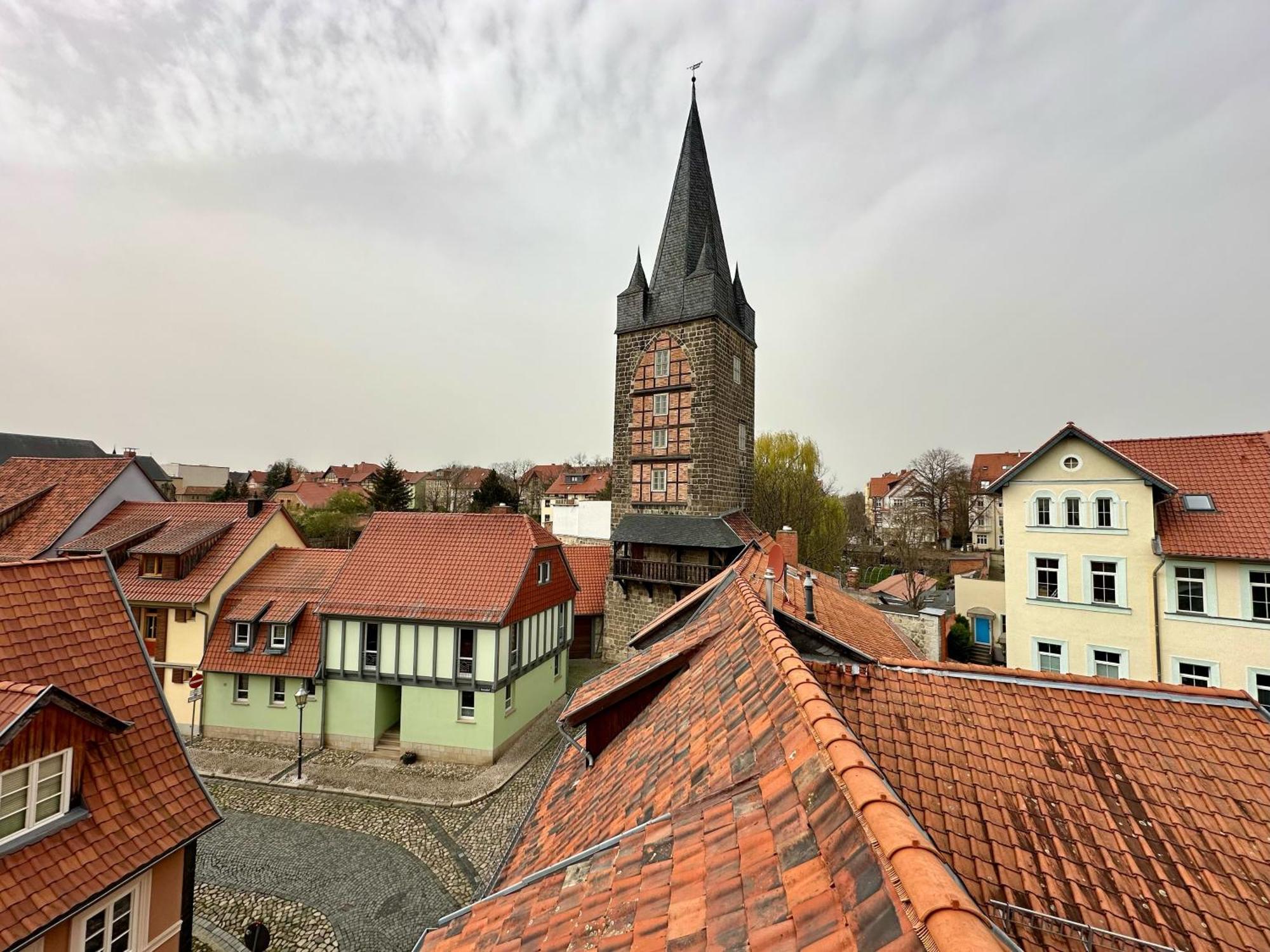 Ferienwohnung Unterm Schreckensturm Quedlinburg Exterior photo