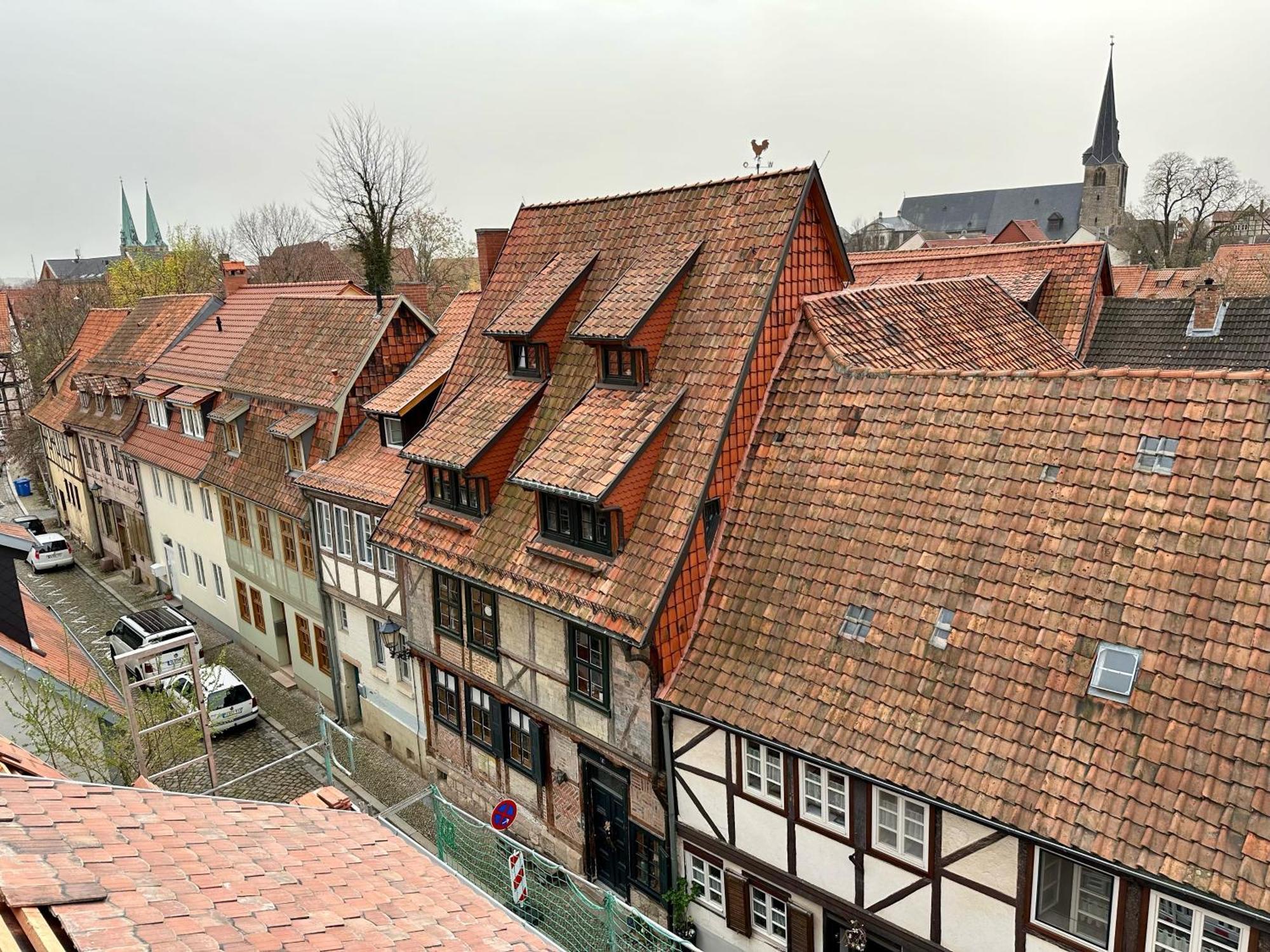Ferienwohnung Unterm Schreckensturm Quedlinburg Exterior photo