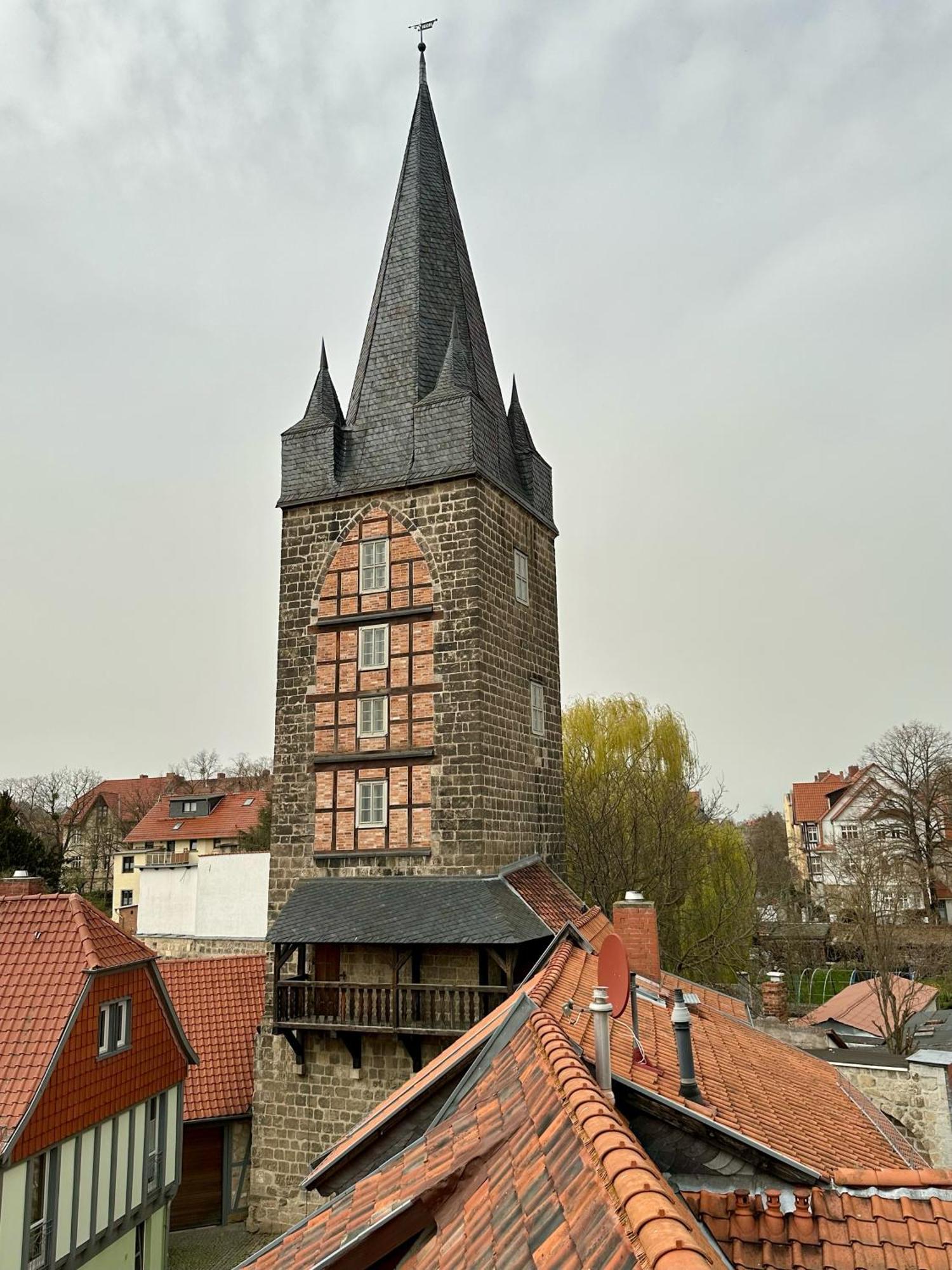 Ferienwohnung Unterm Schreckensturm Quedlinburg Exterior photo