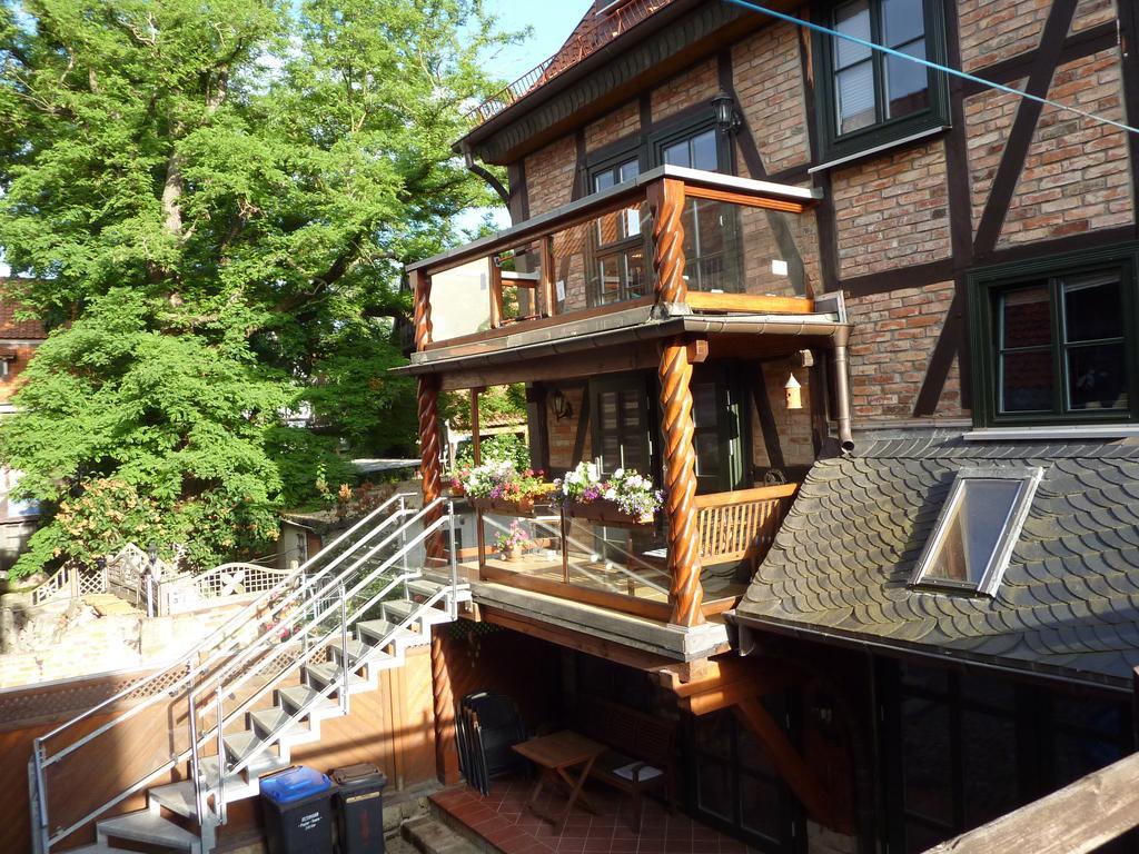 Ferienwohnung Unterm Schreckensturm Quedlinburg Exterior photo